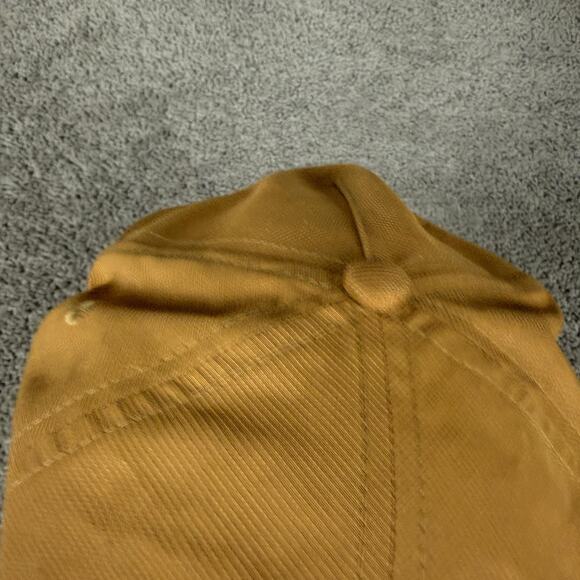 PrAna Hat Cap Snap Back Mens One Size Brown Recycled Polyester Patch Logo - Picture 8 of 10